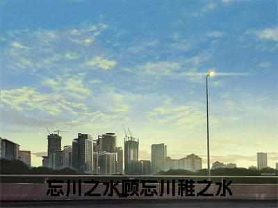 【新书】《忘川之水》全文免费阅读无弹窗大结局-顾忘川稚之水 全文全章节免费阅读