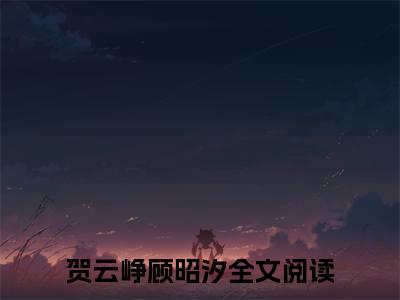 贺云峥顾昭汐人气小说在线阅读,贺云峥顾昭汐正版小说全文阅读