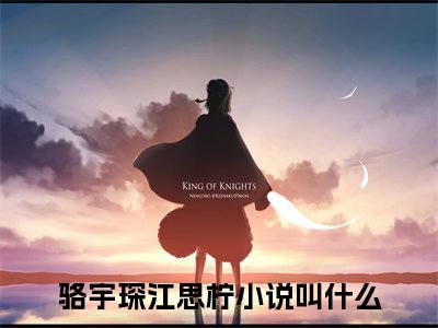主角为骆宇琛江思柠的小说全文完整版阅读