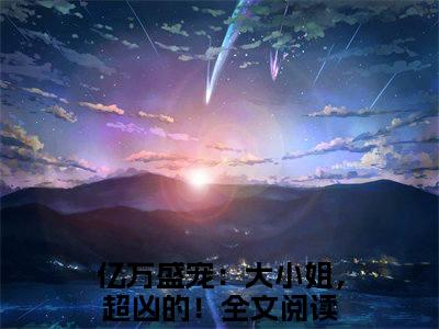 夏茶陆辰恩小说免费阅读全文在线阅读，亿万盛宠：大小姐，超凶的！的小说在线阅读全文