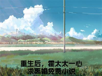 霍砚辞乔时念全文免费在线阅读_（霍砚辞乔时念免费阅读无弹窗）重生后，霍太太一心求离婚全文免费完结版阅读