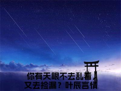 你有天眼不去乱看，又去捡漏？叶辰后续(你有天眼不去乱看，又去捡漏？叶辰)（你有天眼不去乱看，又去捡漏？叶辰）整本畅享在线+无广告结局